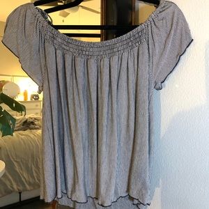 American Eagle off the shoulder top